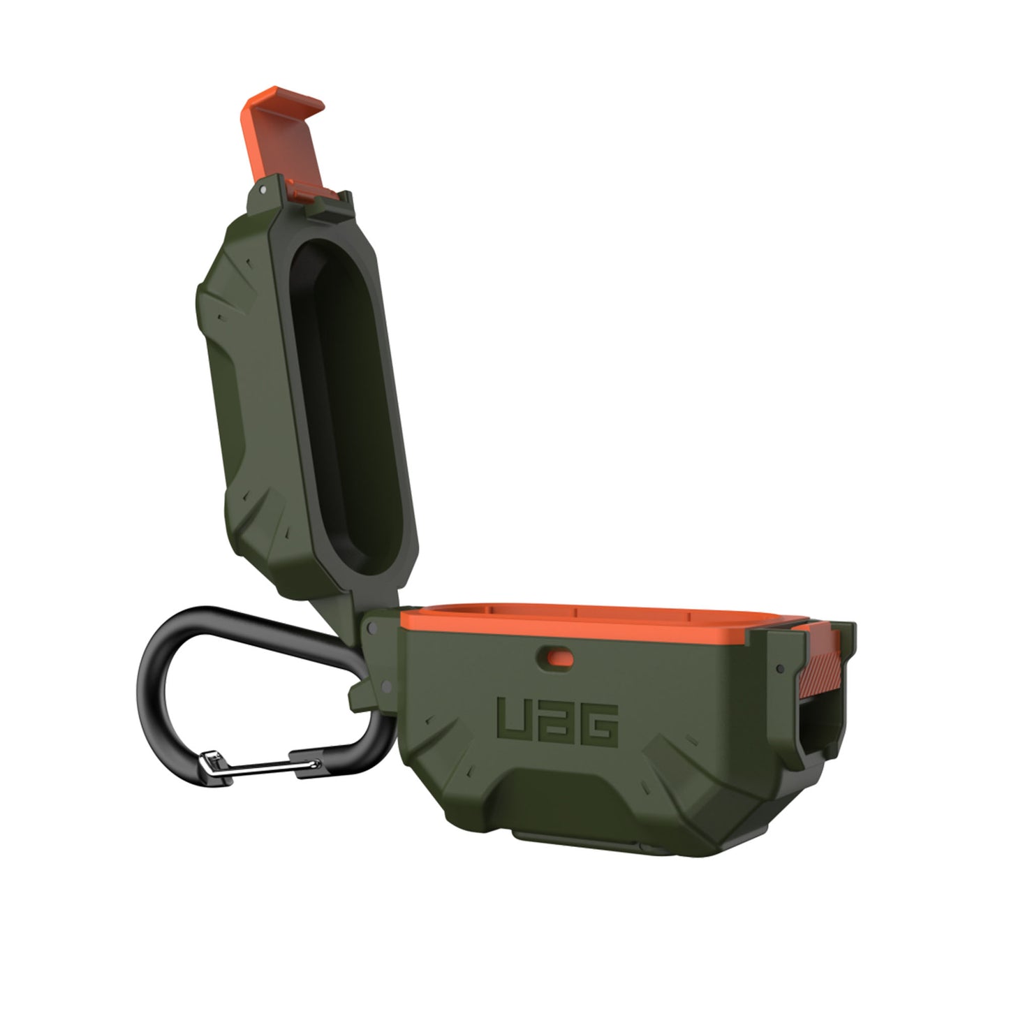 UAG Pathfinder for Airpods Gen 3 - 3rd Gen 2021 - Water Resistant Case - Olive-Orange - Forexengineer -Malaysia- 840283900075
