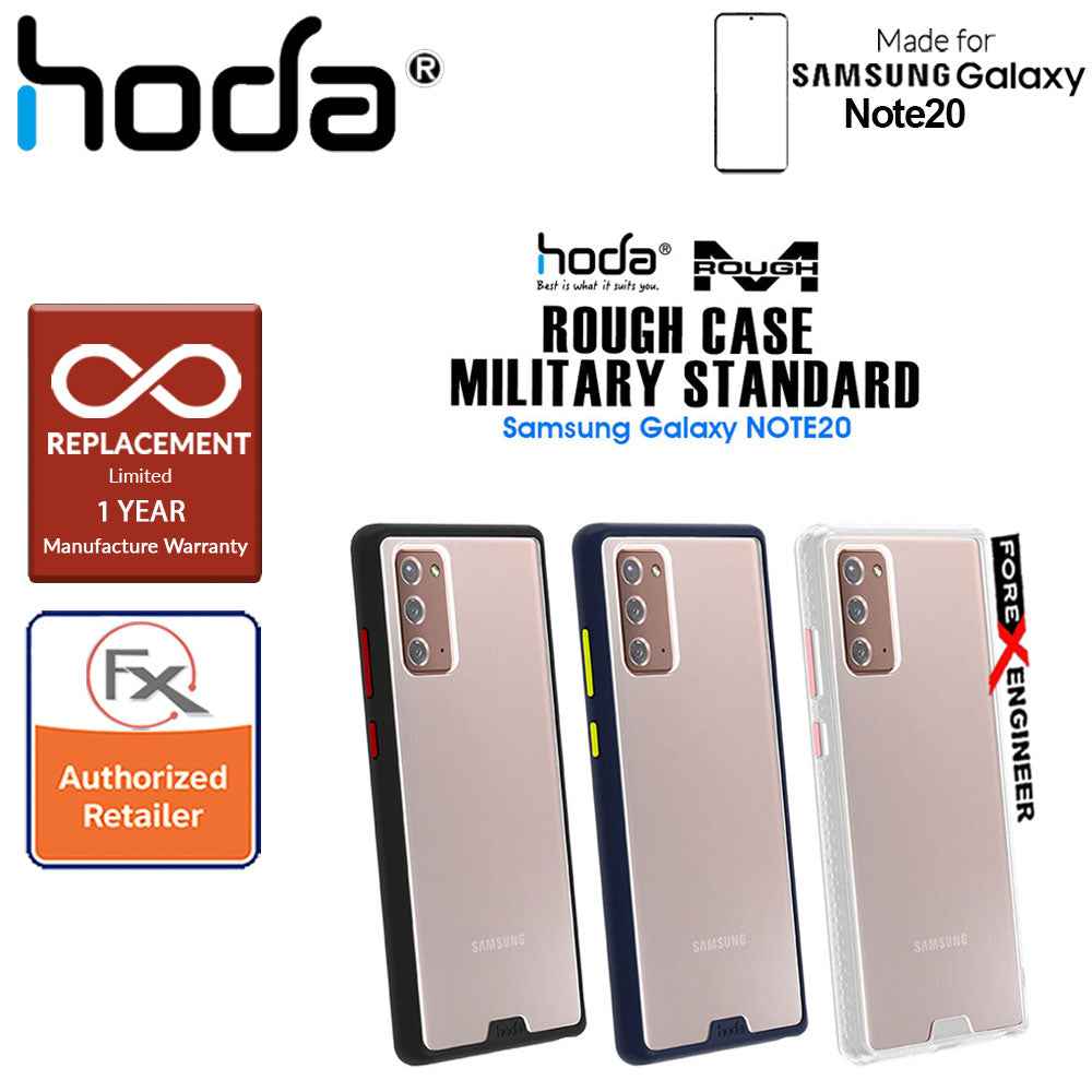 Hoda Rough Military Case for Samsung Galaxy Note 20 - Military Drop Protection ( Matte ) ( Barcode: 4713381517888 )