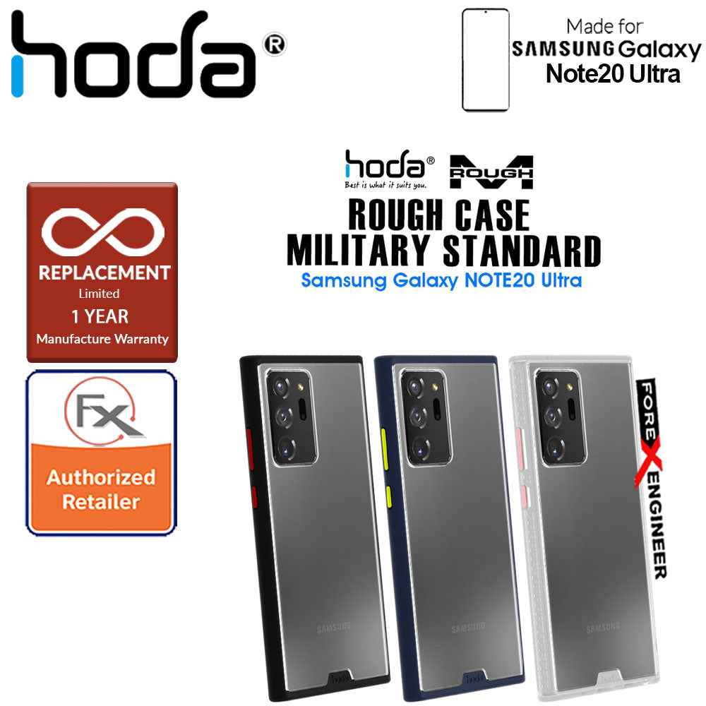 Hoda Rough Military Case for Samsung Galaxy Note 20 Ultra - Military Drop Protection ( Matte ) ( Barcode: 4713381517840 )