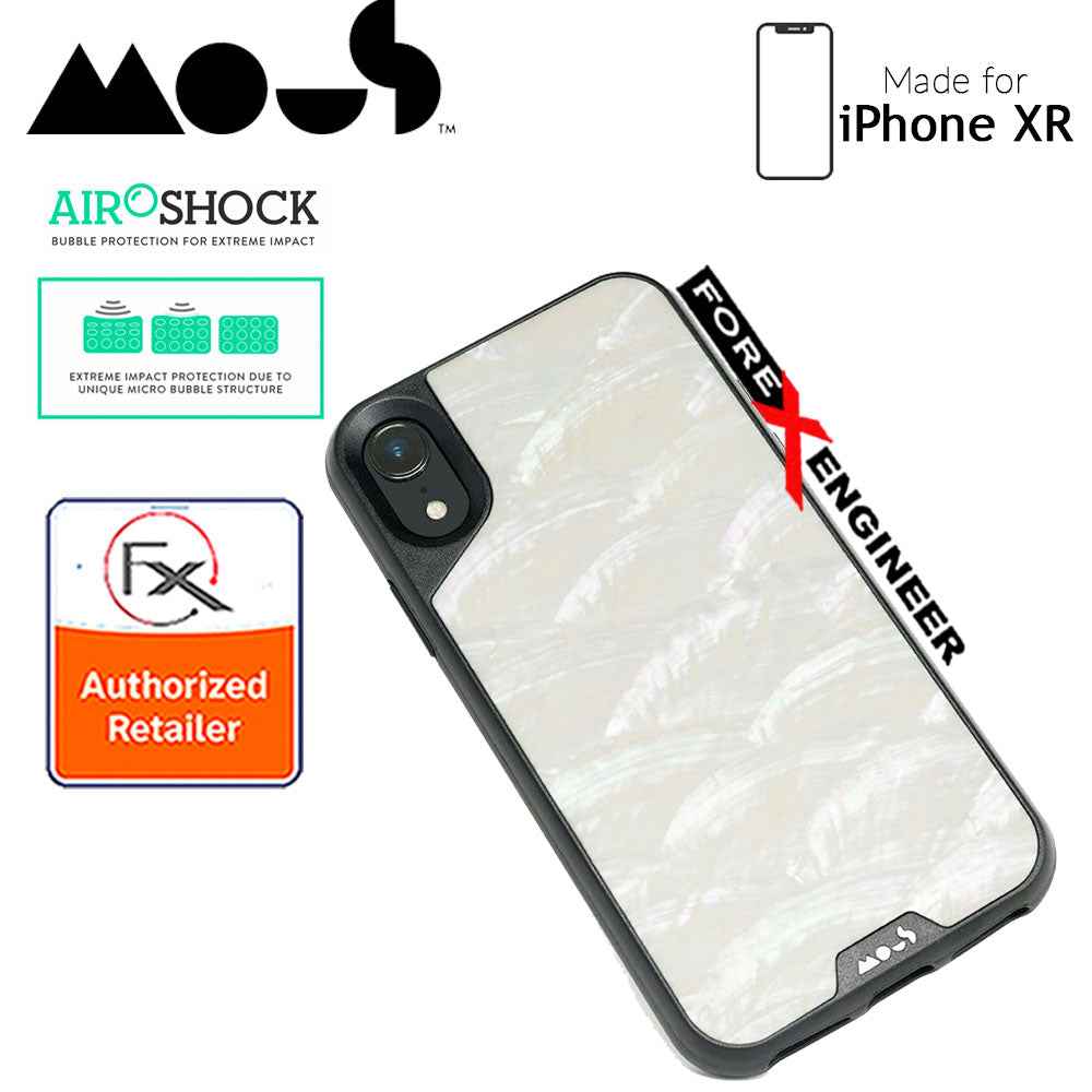 MOUS LIMITLESS 2.0 Case for iPhone XR - AiroShock extremely shockproof protective - White Shell - Forexengineer-malaysia