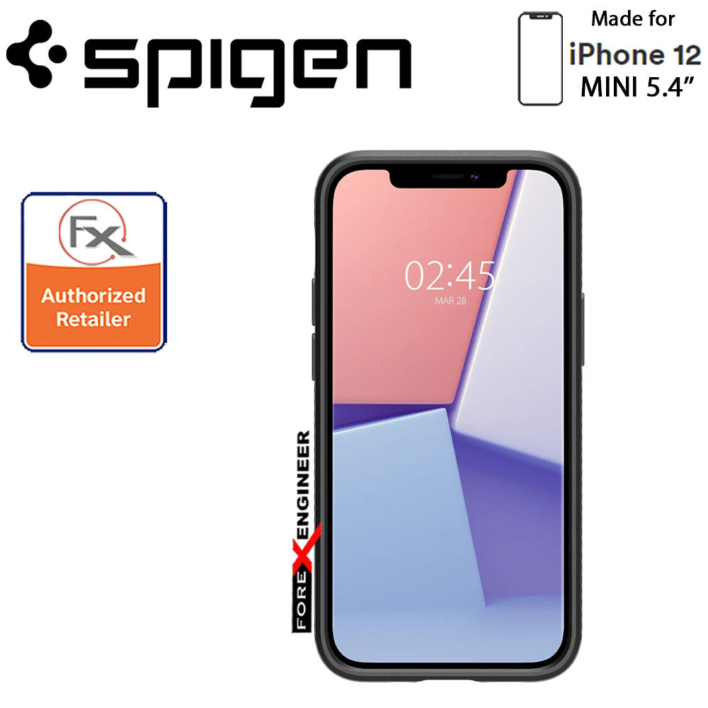 Spigen Liquid Air for iPhone 12 Mini 5.4" - Matte Black ( Barcode : 8809710756779 )