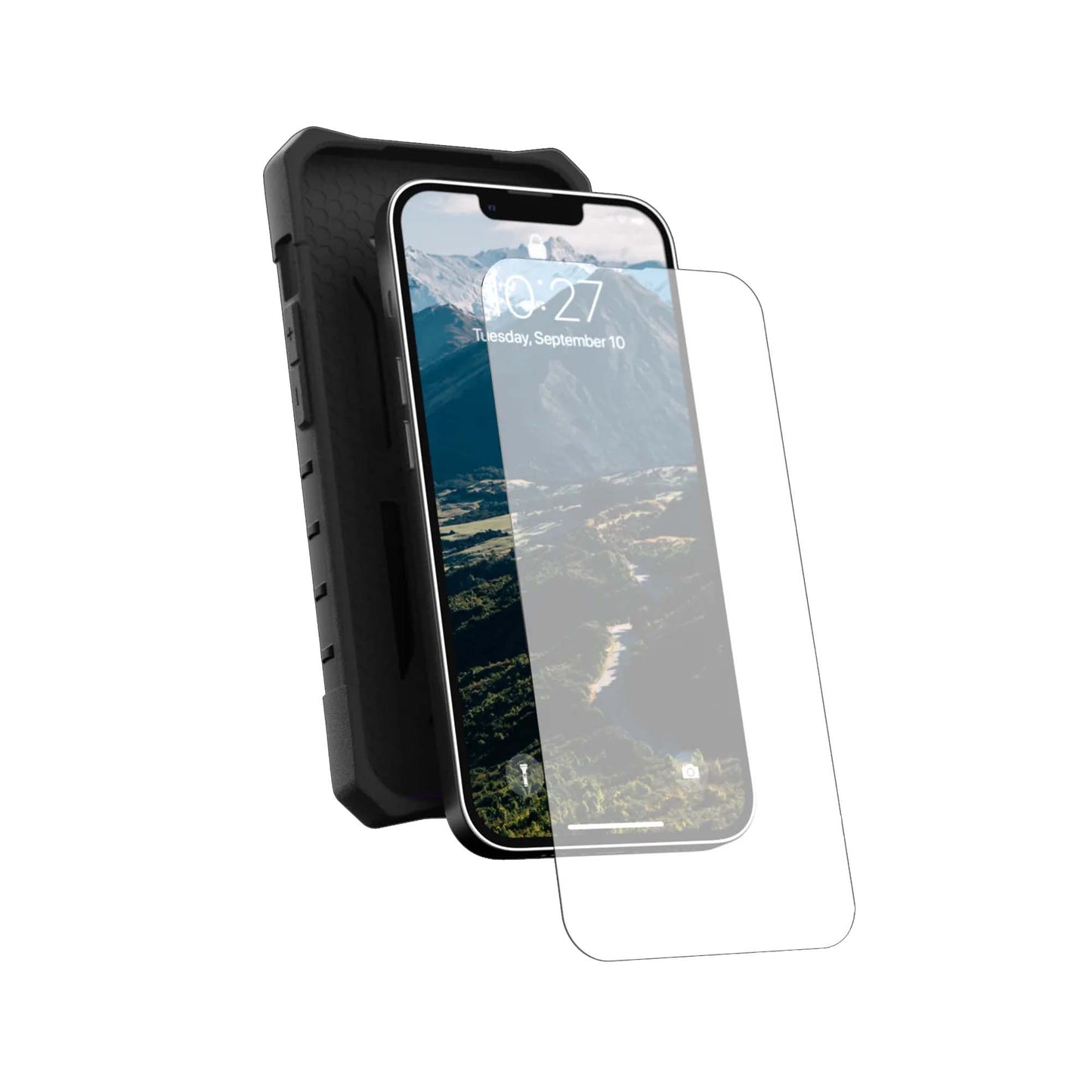UAG Glass Screen Shield for Phone 13 - 13 Pro (6.1") - Clear (Barcode: 810070367053 ) - Forexengineer -Malaysia- 810070367053