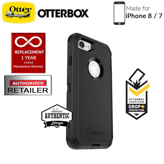 OtterBox Defender Series for iPhone 8 - 7 - Black - Forexengineer-malaysia