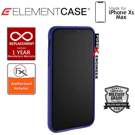 Element Case Illusion for iPhone Xs Max - Military Spec Drop Protection - Blue - Forexengineer-malaysia