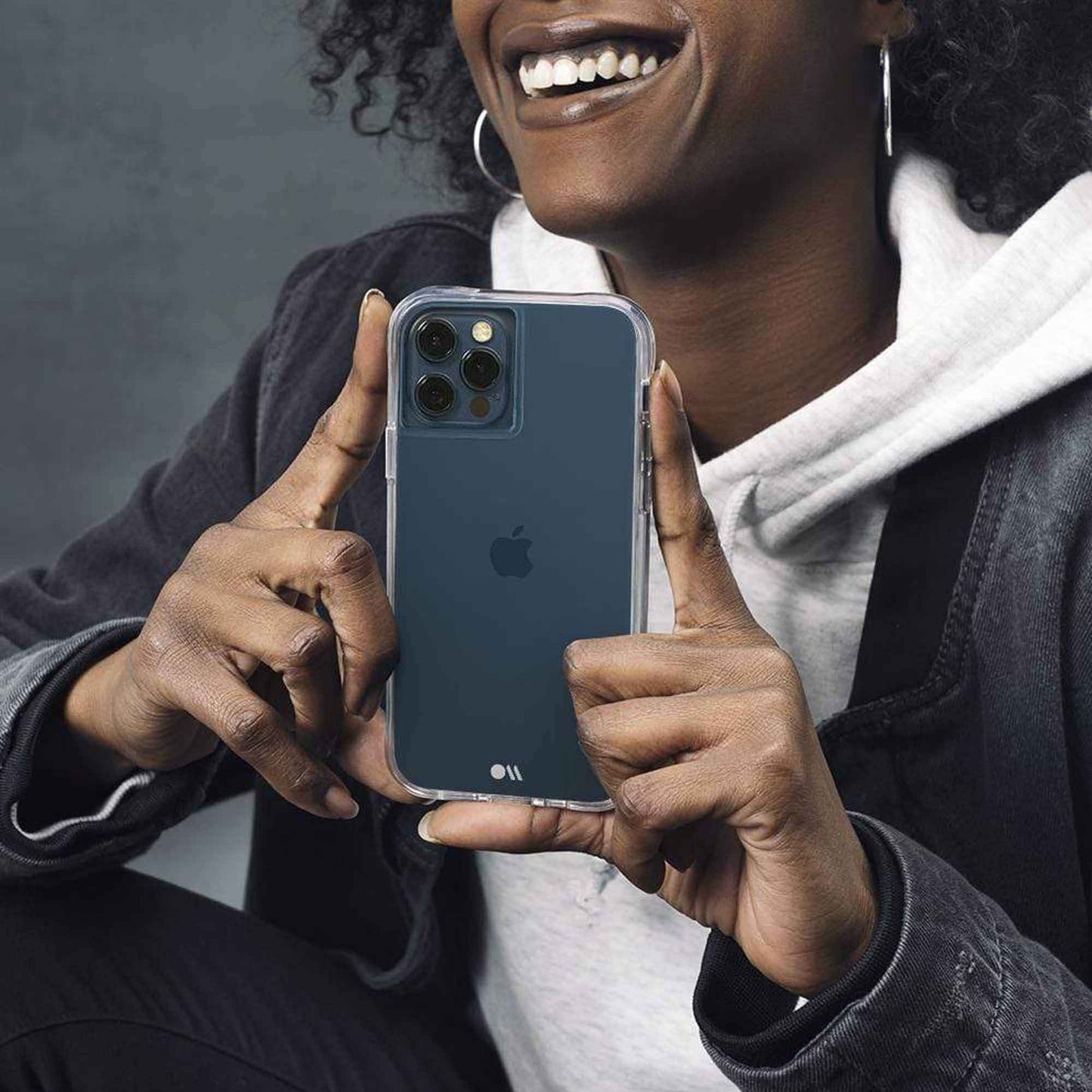 Case-Mate Tough for iPhone 13 Pro 6.1" 5G with Antimicrobial - Clear (Barcode: 840171706512 )