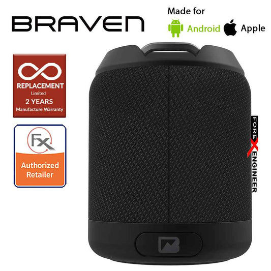 Braven BRV Mini Waterproof Wireless Speaker - Black (Barcode: 848467098891)