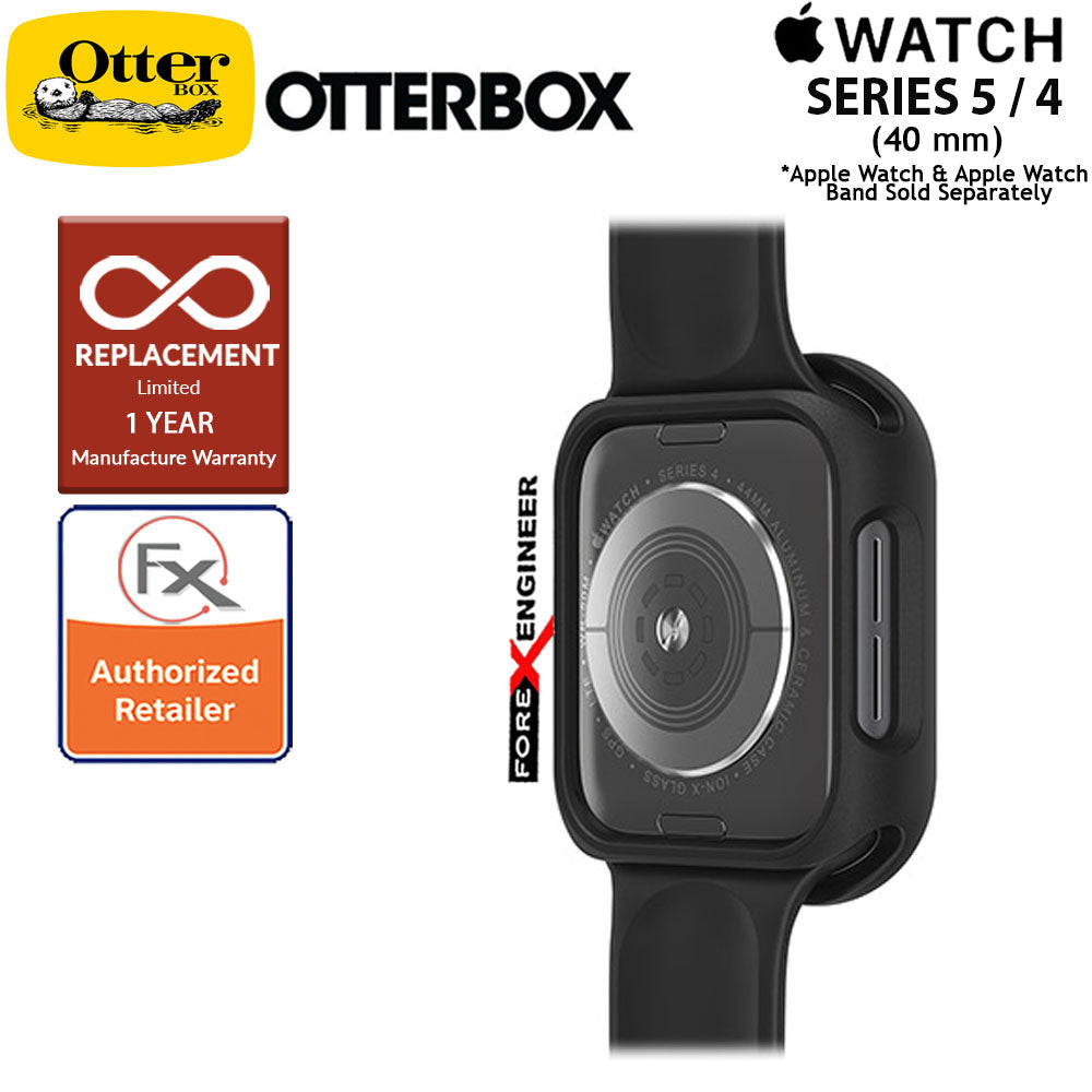 Otterbox EXO EDGE for Apple Watch Series SE - 6 - 5 - 4 ( 40mm ) -  Black Color ( Barcode : 660543523857 )