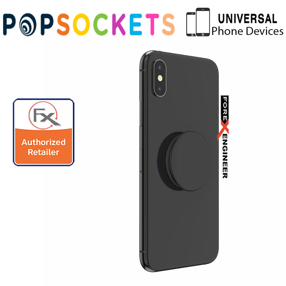 PopSockets PopGrip Swappable - Black Color ( Barcode : 842978135083 )