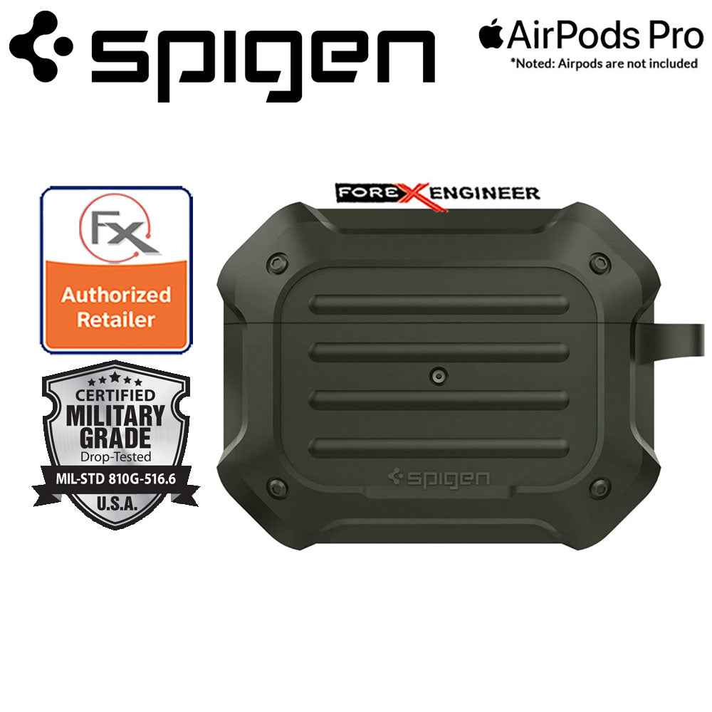 Spigen Tough Armor Case for Airpods Pro -  Military Green Color