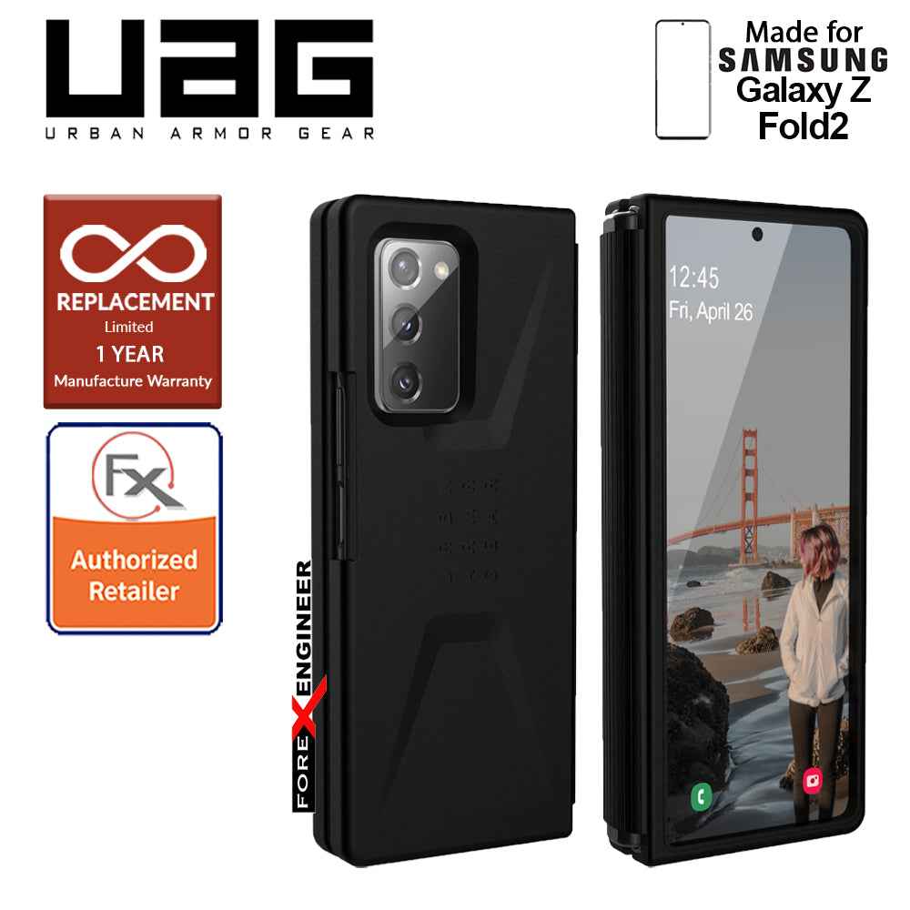 UAG Civilian for Samsung Galaxy Z Fold2 - Black (Barcode: 812451037531)