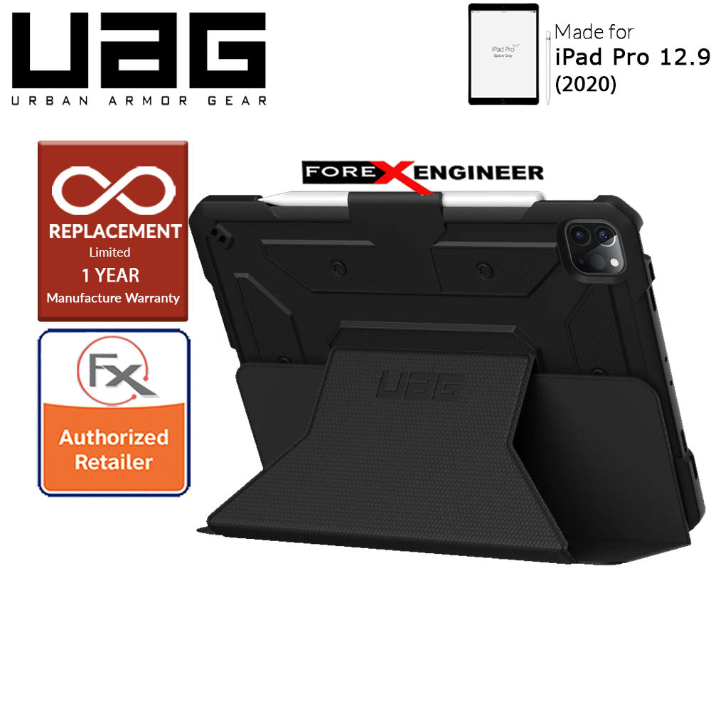 UAG Metropolis for iPad Pro 12.9 4th Gen 2020 - Black Color ( Barcode: 812451034738 )