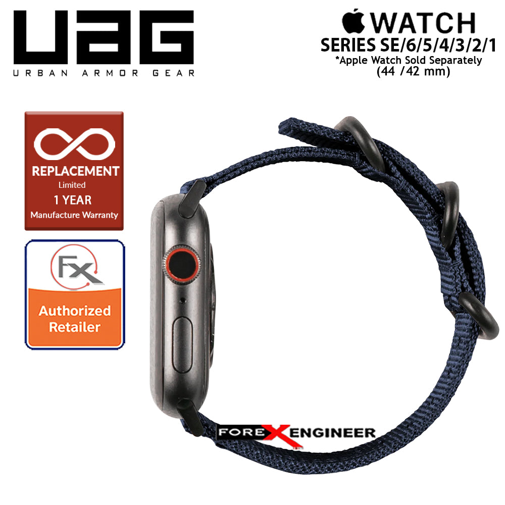 UAG Nato Strap for Apple Watch Series 7 - SE - 6 - 5 - 4 - 3 - 2 - 1 ( 45mm - 42mm - 44mm ) - Mallard (Barcode: 812451038187 )