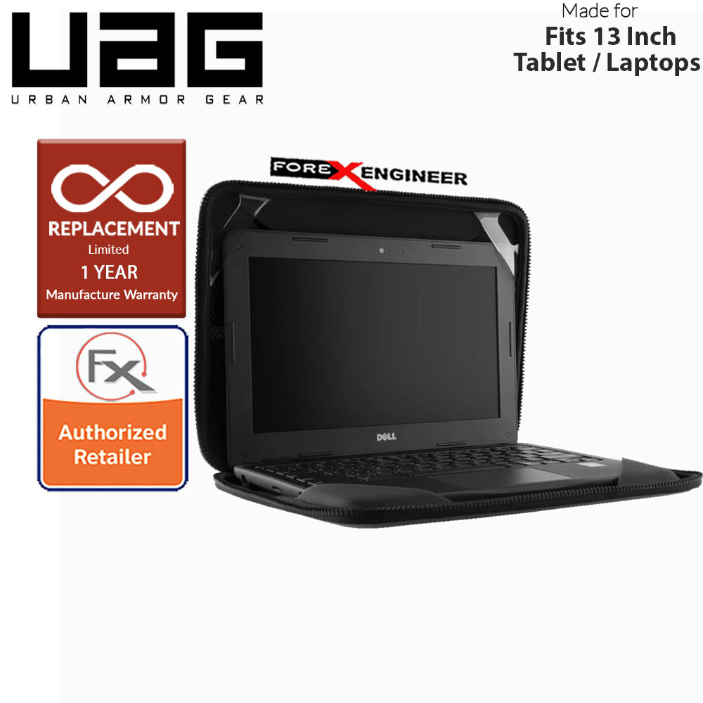 UAG Medium Sleeve for Laptop - Tablet 11" - 13" - 11 - 13 inch - Black Color ( Barcode : 812451033564 )