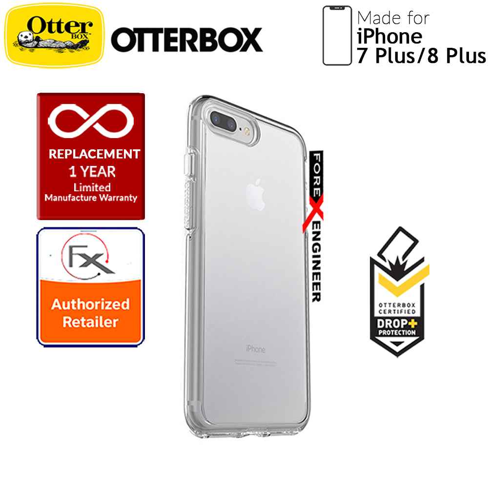 OtterBox Symmetry Clear Series for iPhone 8 Plus - 7 Plus - Clear - Forexengineer-malaysia