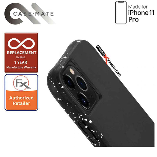 Case-Mate Tough Speckled for iPhone 11 Pro Black color