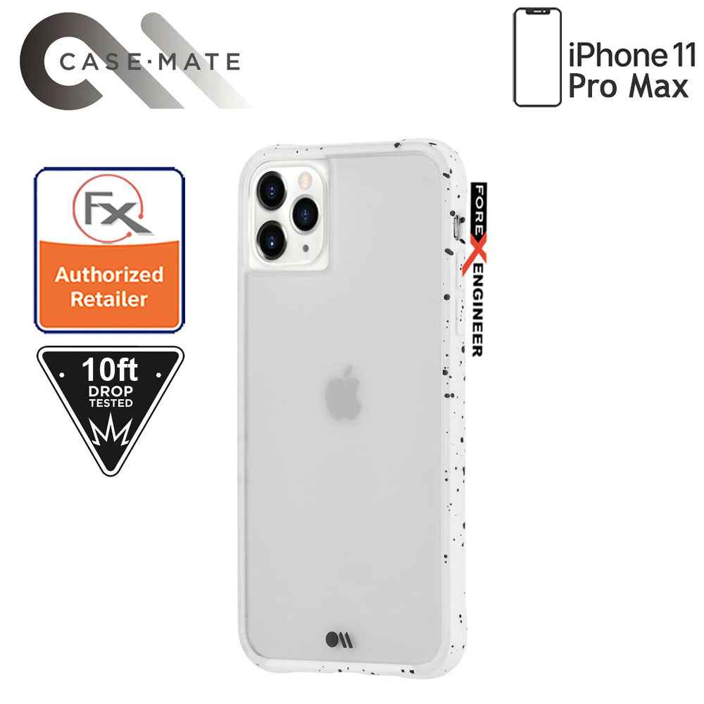 Case-Mate Tough Speckled for iPhone 11 Pro Max - White