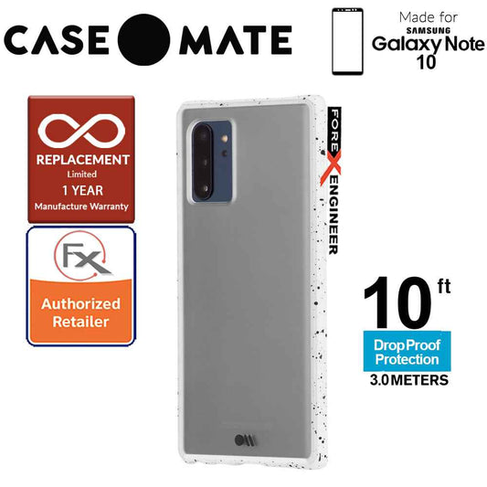 Case Mate Tough Speckled for Samsung Galaxy Note 10 - White - Forexengineer-malaysia