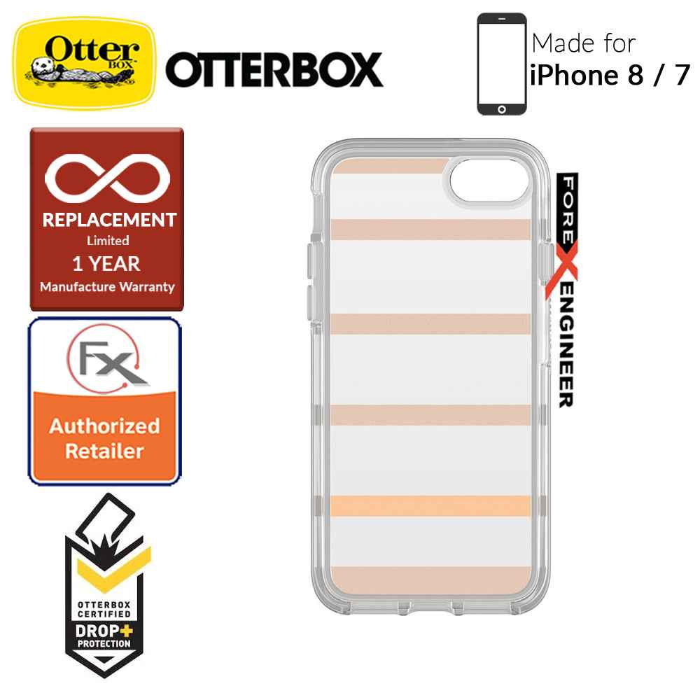 OtterBox Symmetry Clear Series for iPhone 7 - 8 - Inside The Lines (Compatible with iPhone SE 2nd Gen 2020) - Forexengineer-malaysia