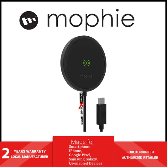 Mophie Snap+ Wireless Charger - 15W for Qi-enabled and MagSafe Compatible