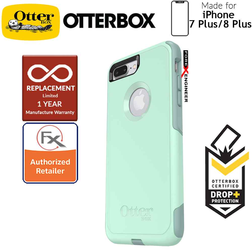 OtterBox Commuter for iPhone 8 Plus - 7 Plus - 2 Layers Lightweight Protection Case - Ocean Way - Forexengineer-malaysia