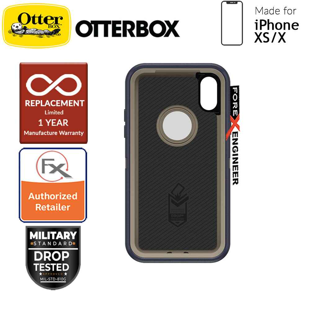 Otterbox Defender Series for iPhone Xs - X - Dark Lake - Forexengineer-malaysia