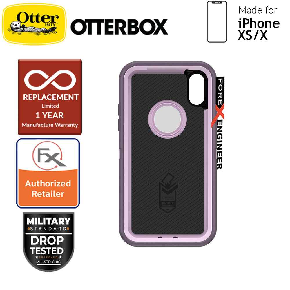 Otterbox Defender Series for iPhone Xs - X - Purple Nebula - Forexengineer-malaysia
