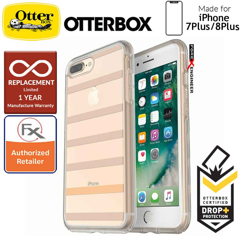 OtterBox Symmetry Clear Series for iPhone 8 Plus - 7 Plus - Inside The Lines - Forexengineer-malaysia