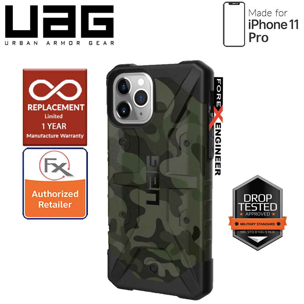 UAG Pathfinder for iPhone 11 Pro - Forest Camo - Forexengineer-malaysia