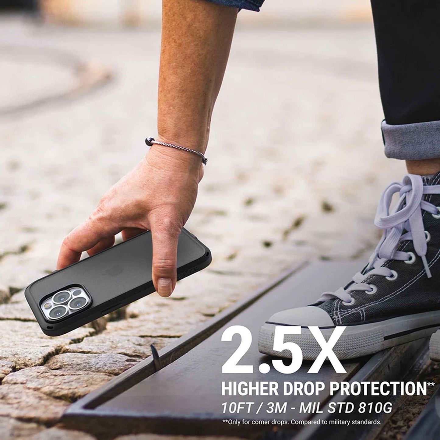 Catalyst Influence for iPhone 13 Pro Max 6.7" 5G - 10ft Drop Proof - Pacific Blue (Barcode: 840625111718 )