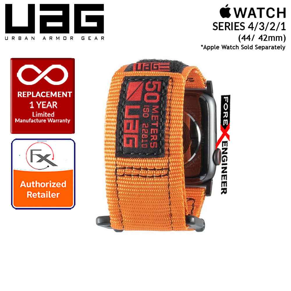UAG Active Strap for Apple Watch Ultra 2/1 & all previous versions, High Strength Nylon Weave - Forexengineer-malaysia