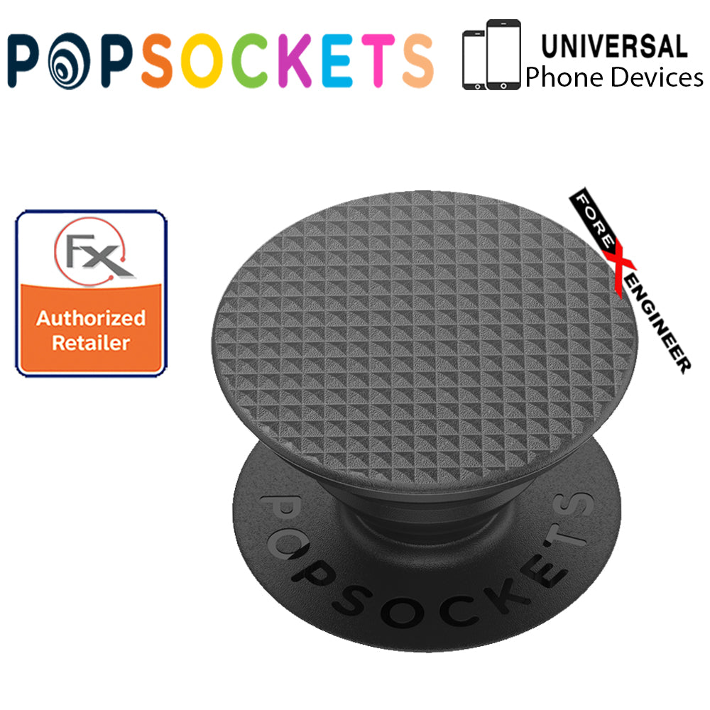 PopSockets PopGrip  Swappable - Knurled Testure Black Colour ( Barcode : 842978167183 )