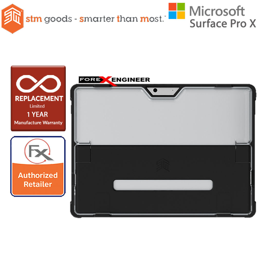 STM Dux Shell for Microsoft Surface Pro X ( Black ) ( Barcode : 765951764622)