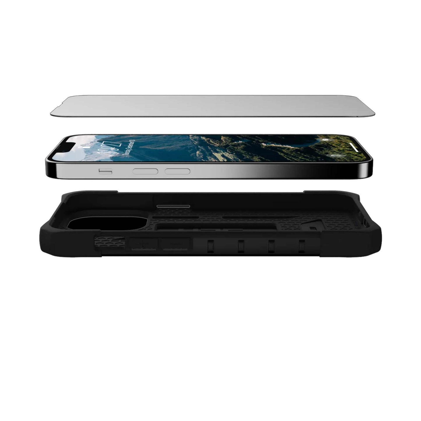UAG Glass Screen Shield for Phone 13 - 13 Pro (6.1") - Clear (Barcode: 810070367053 ) - Forexengineer -Malaysia- 810070367053