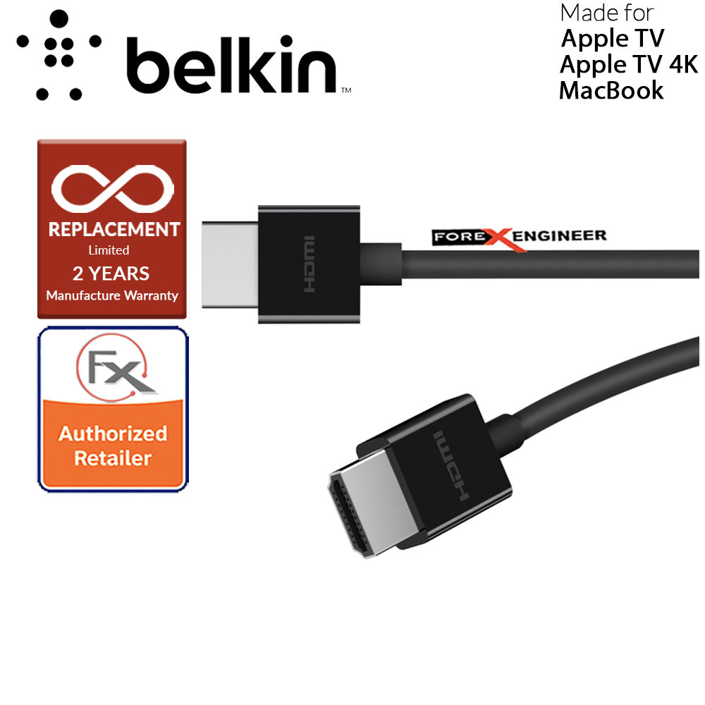 Belkin Ultra HD High Speed HDMI® Cable 2M- Support Dolby Vision 4K HDR 10 ( Barcode: 745883741427 )