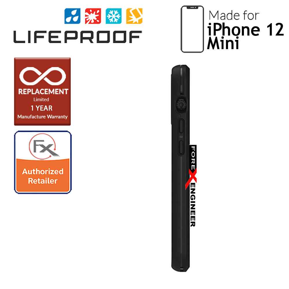 Lifeproof FRE Waterproof Case for iPhone 12 Mini 5G 5.4" - Black (Barcode: 840104215241)