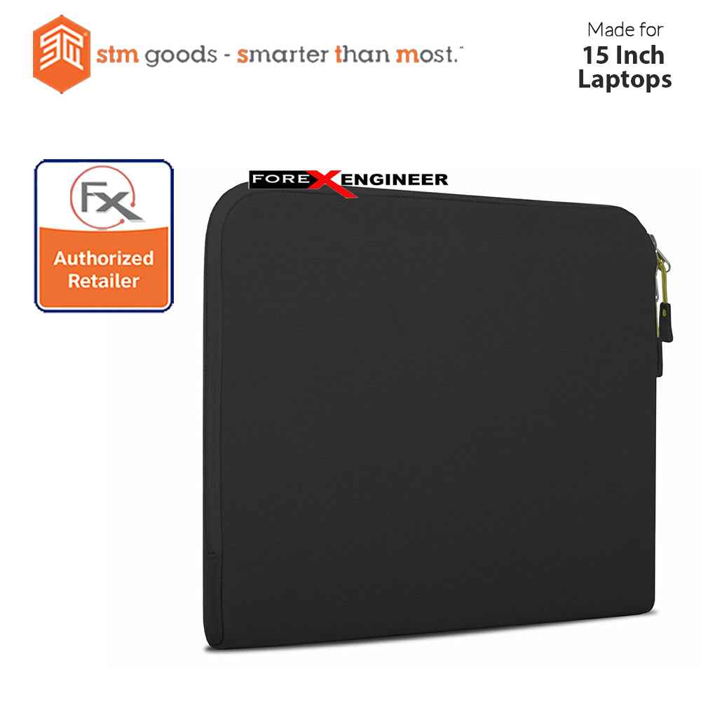 STM Summary Laptop Sleeves 15 inch - Black (Barcode : 640947795227)