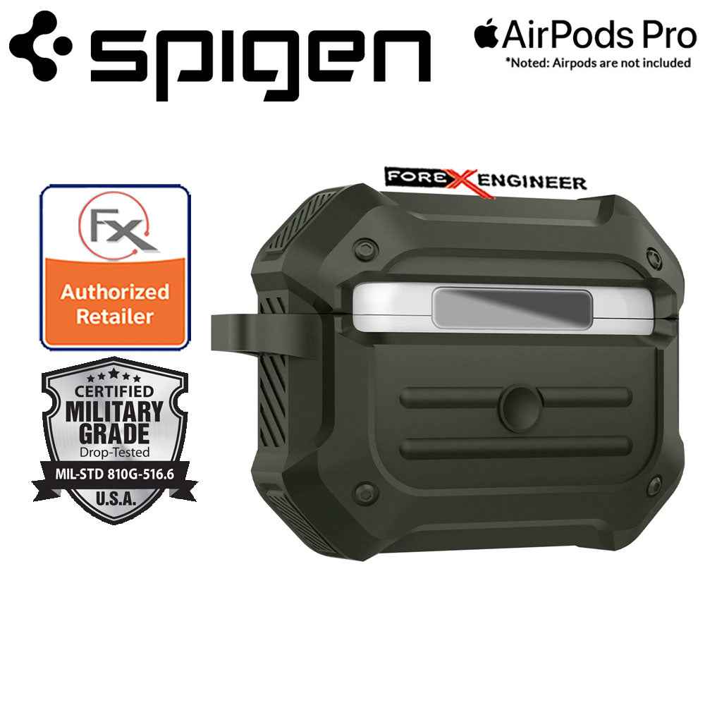 Spigen Tough Armor Case for Airpods Pro -  Military Green Color