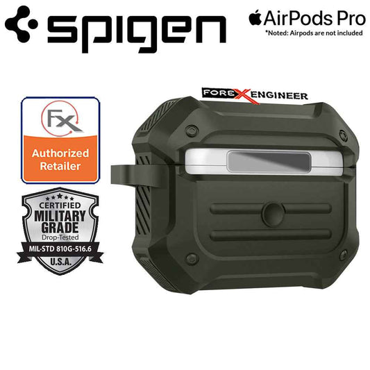 Spigen Tough Armor Case for Airpods Pro - Military Green Color