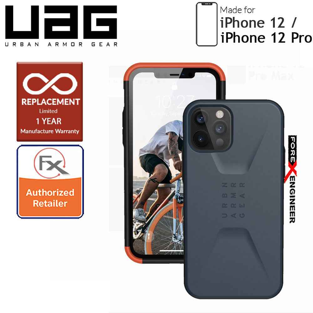 UAG Civilian for iPhone 12 - 12 Pro 5G 6.1" - Mallard ( Barcode : 812451036961 )