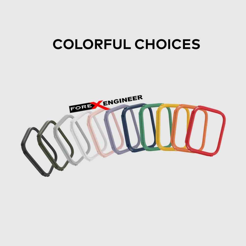 Rhinoshield RIM for Apple Watch 44mm - 42mm Series 6 - SE - 5 - 4 - 3 - 2 - 1 - Use with Rhinoshield CrashGuard NX - Navy Blue (Barcode: 4711033726916)