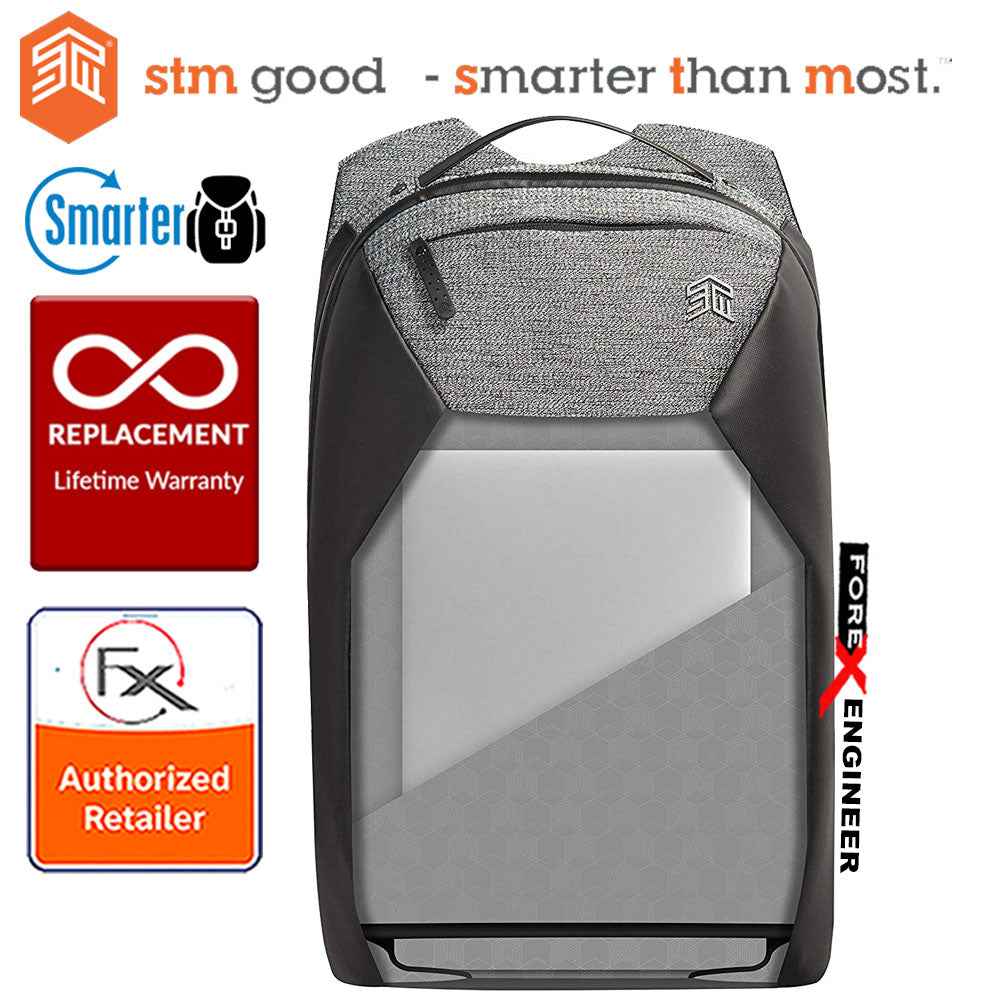 STM Myth Backpack 28L (15'') - Granite Black - Forexengineer-malaysia