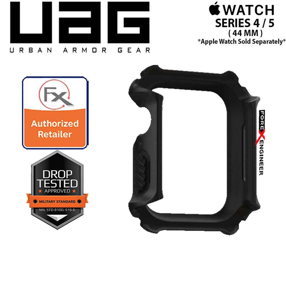 UAG Watch Case for Apple Watch Series 4 - 5 - 6 - SE - 44mm ( Black - Black )