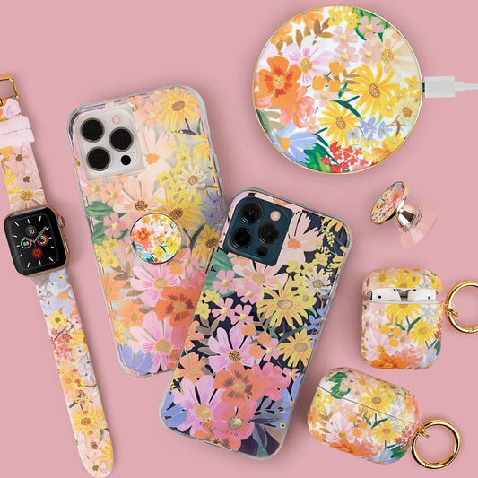 Case-Mate Rifle Paper Co. for iPhone 13 Pro 6.1" 5G with Antimicrobial - Garden Party Blue (Barcode: 840171706475 )