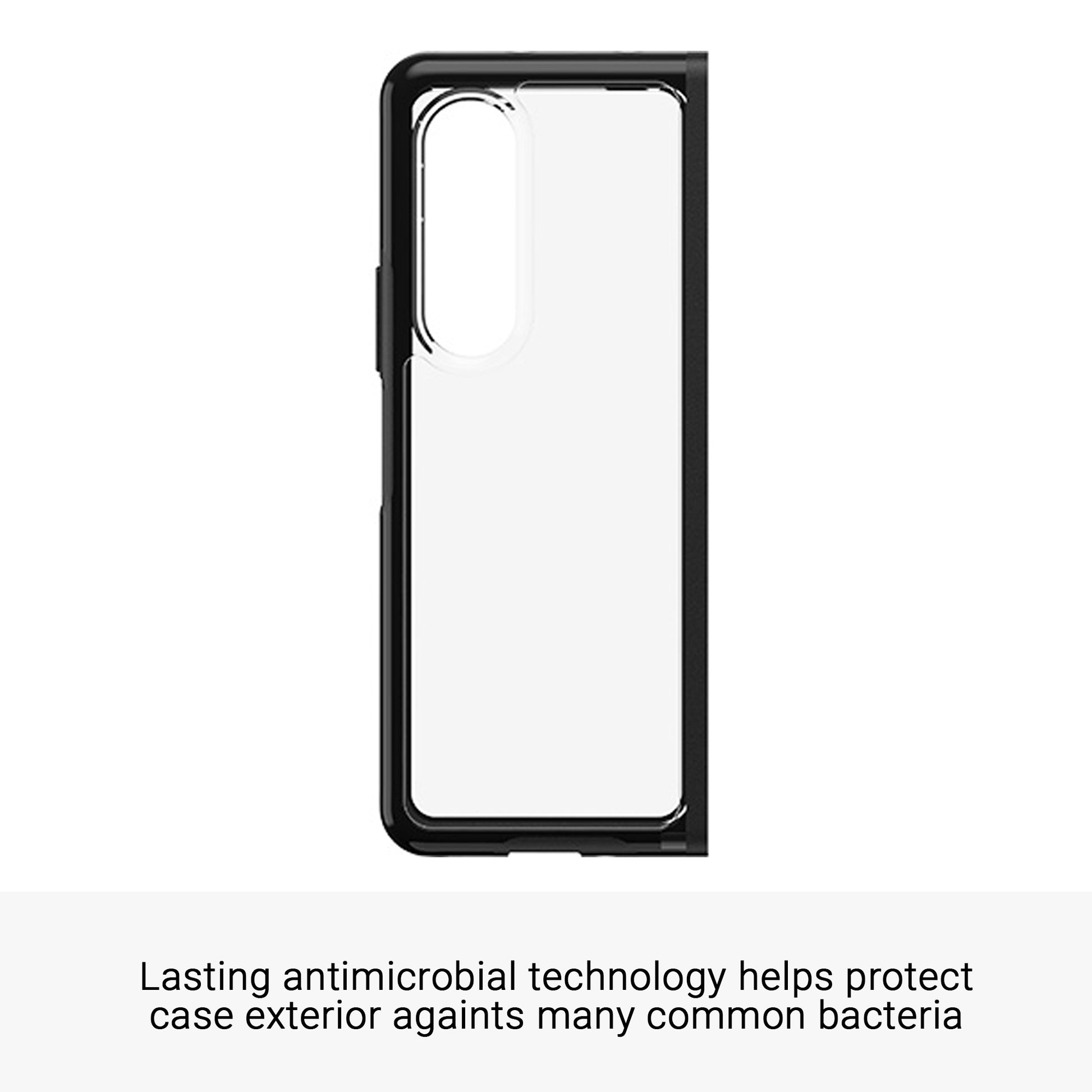 Otterbox Symmetry Flex for Samsung Z Fold 3 5G - Black Crystal ( Barcode: 840262368100 ) - Forexengineer-malaysia