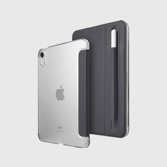 Laut Huex Folio Case for iPad Mini 7th Gen ( 2024 ) / iPad Mini 6th Gen ( 2021 ) - Fog Grey (Barcode: 4895206927932 )