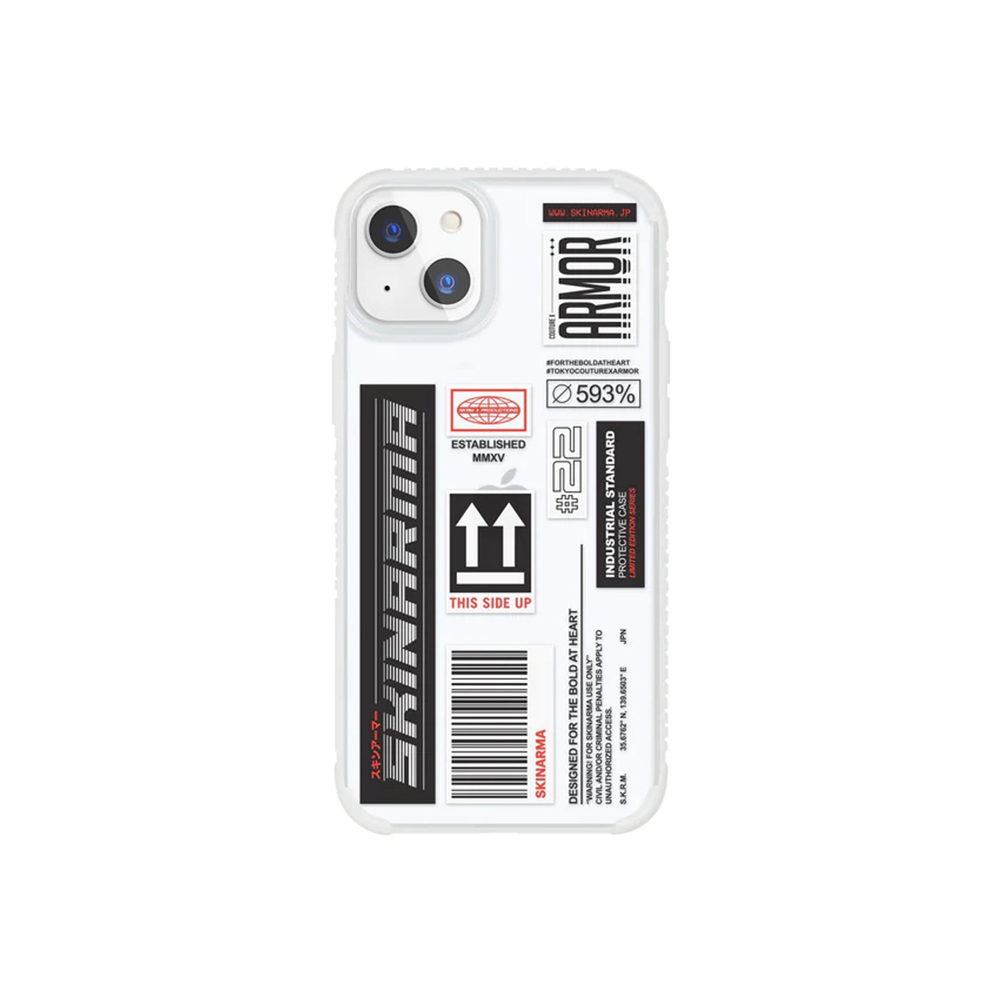 SKINARMA Taito Case for iPhone 13 6.1" 5G - Clear (Barcode: 6972926573866 ) - Forexengineer -Malaysia- 6972926573866