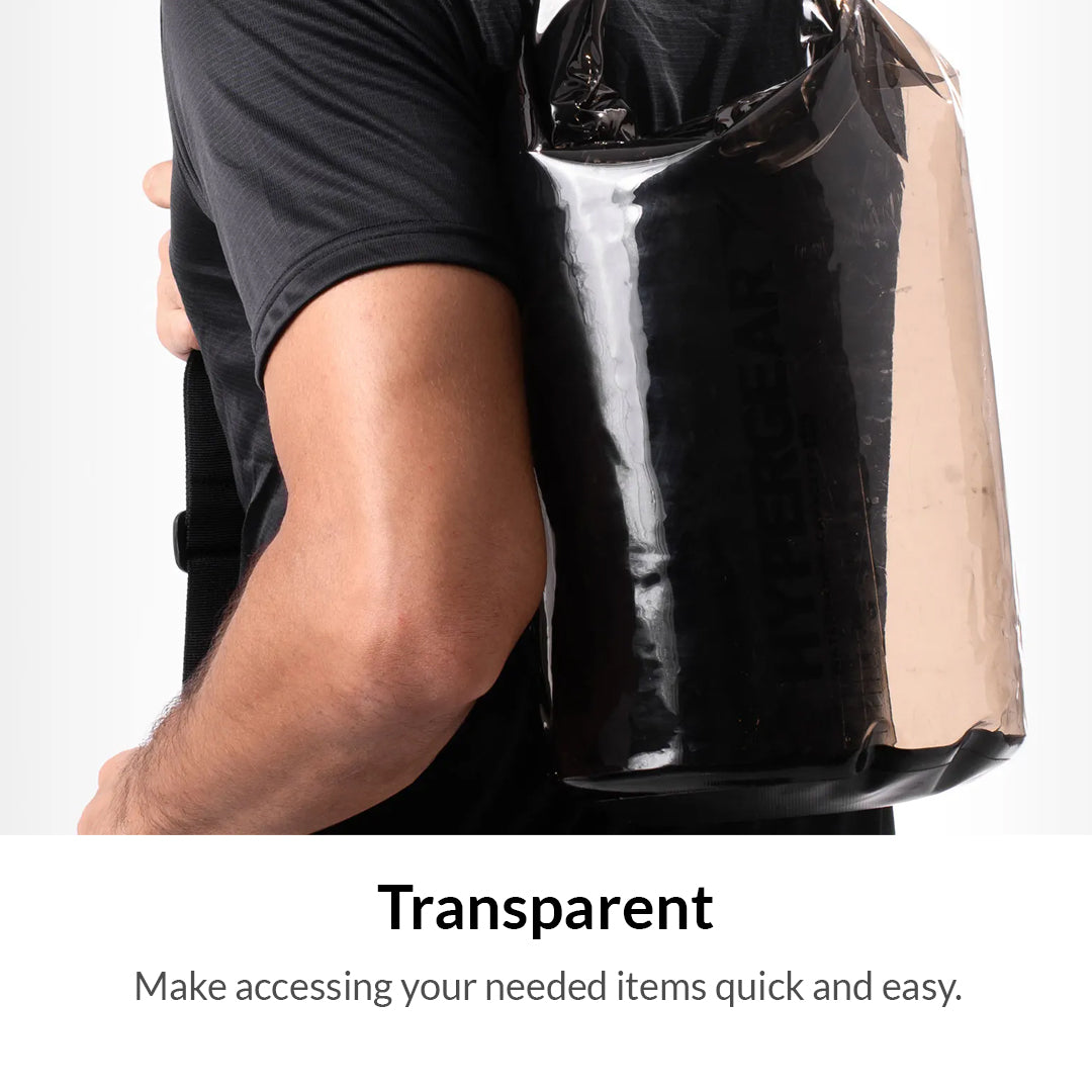 HyperGear 10L Dry Bag - Smokey Black ( 2pcs ) + FREE ( 1pcs ) Dry Bag Q2L ( Barcode: 301150 + 30111 )