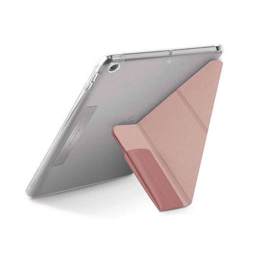 UNIQ Camden Case for iPad 10.2 ( 9th Gen - 2021 ) - Antimicrobial Case - Fossil Grey (Barcode: 8886463679364 ) - Forexengineer-malaysia