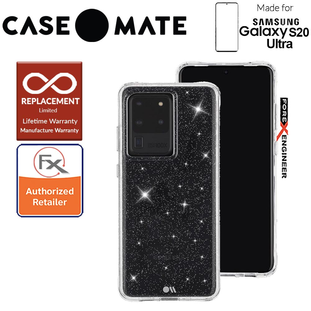 Case Mate Case-Mate Sheer Crystal for Samsung Galaxy S20 Ultra 6.9" - Clear Color