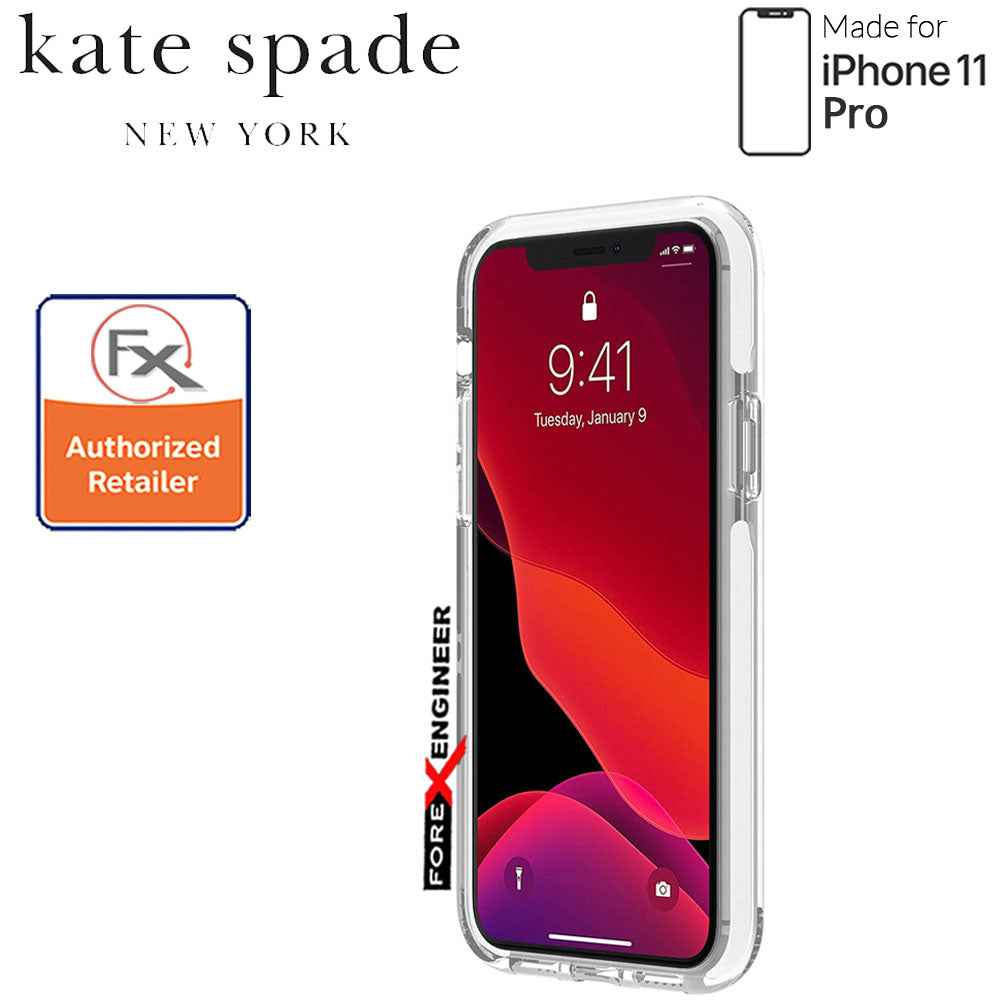 Kate Spade Protective Hardshell for iPhone 11 Pro ( Scattered Flowers ) ( Barcode : 191058101082 )